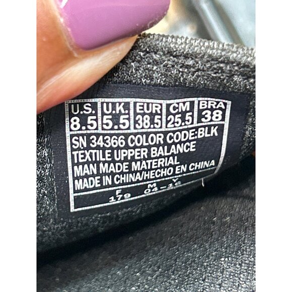 US8.5 Bobs Skechers Gray Loafers Rainbow Stitching Pride Slip Ons - Picture 7 of 9